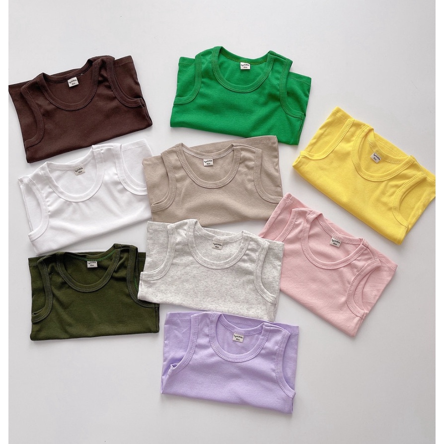 ÁO BA LỖ COTTON CHO BÉ SIÊU MÁT