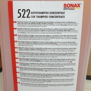 Nước Rửa Xe Sonax Gloss Shampoo (Lẻ 1000ml)
