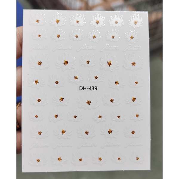 mã sticker dh439 ms  nail trang trí móng nhé a