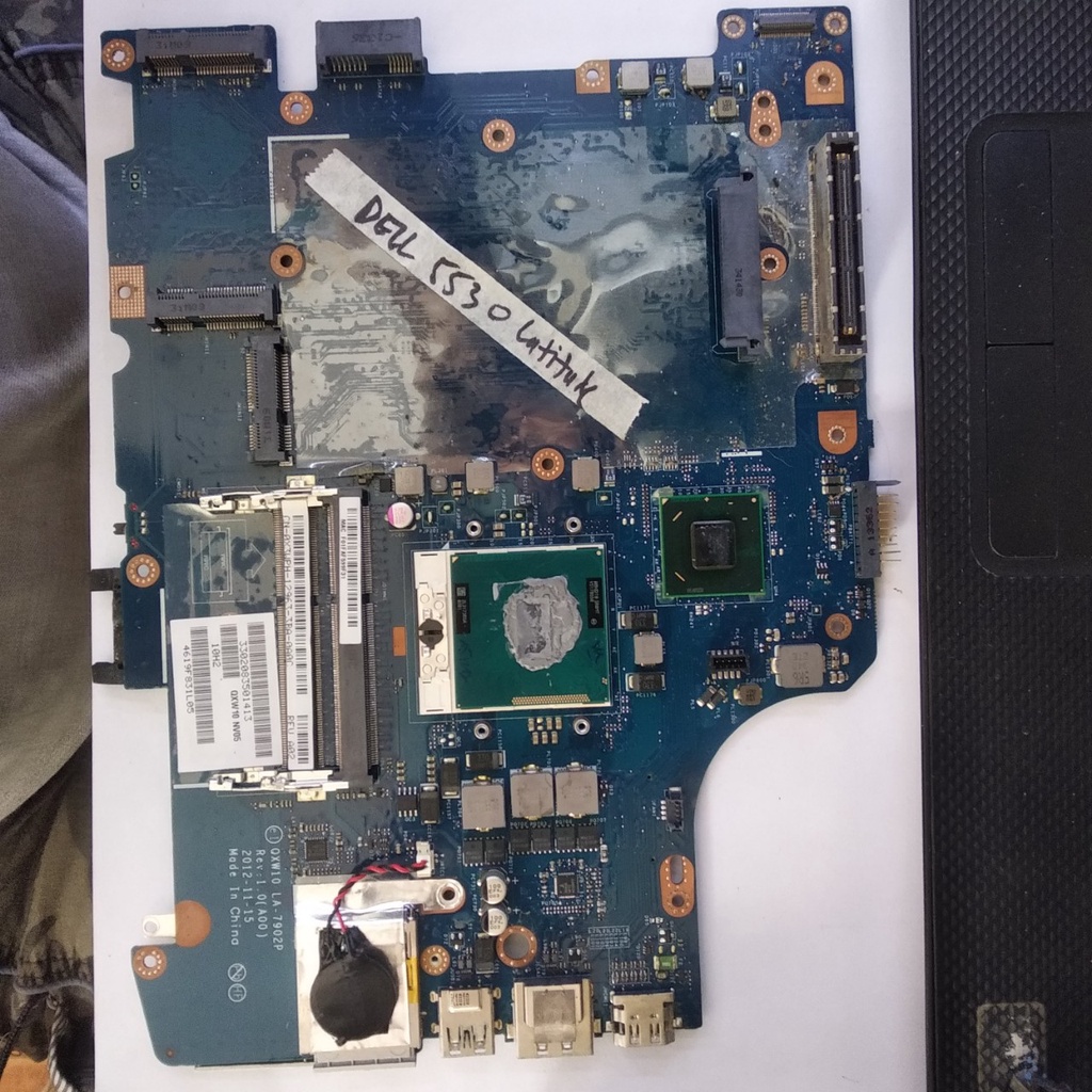 Mainboard Laptop Dell Latitude 5530, tặng kèm CPU Core i7,  nguyên zin bóc máy, chưa qua sửa chữa