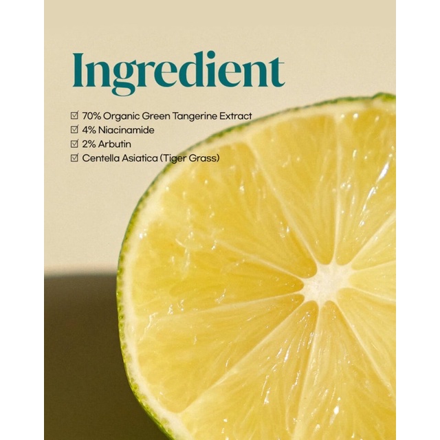 50ml  Tinh chất làm sáng da Green Tangerine Vita C Dark Spot Care Serum