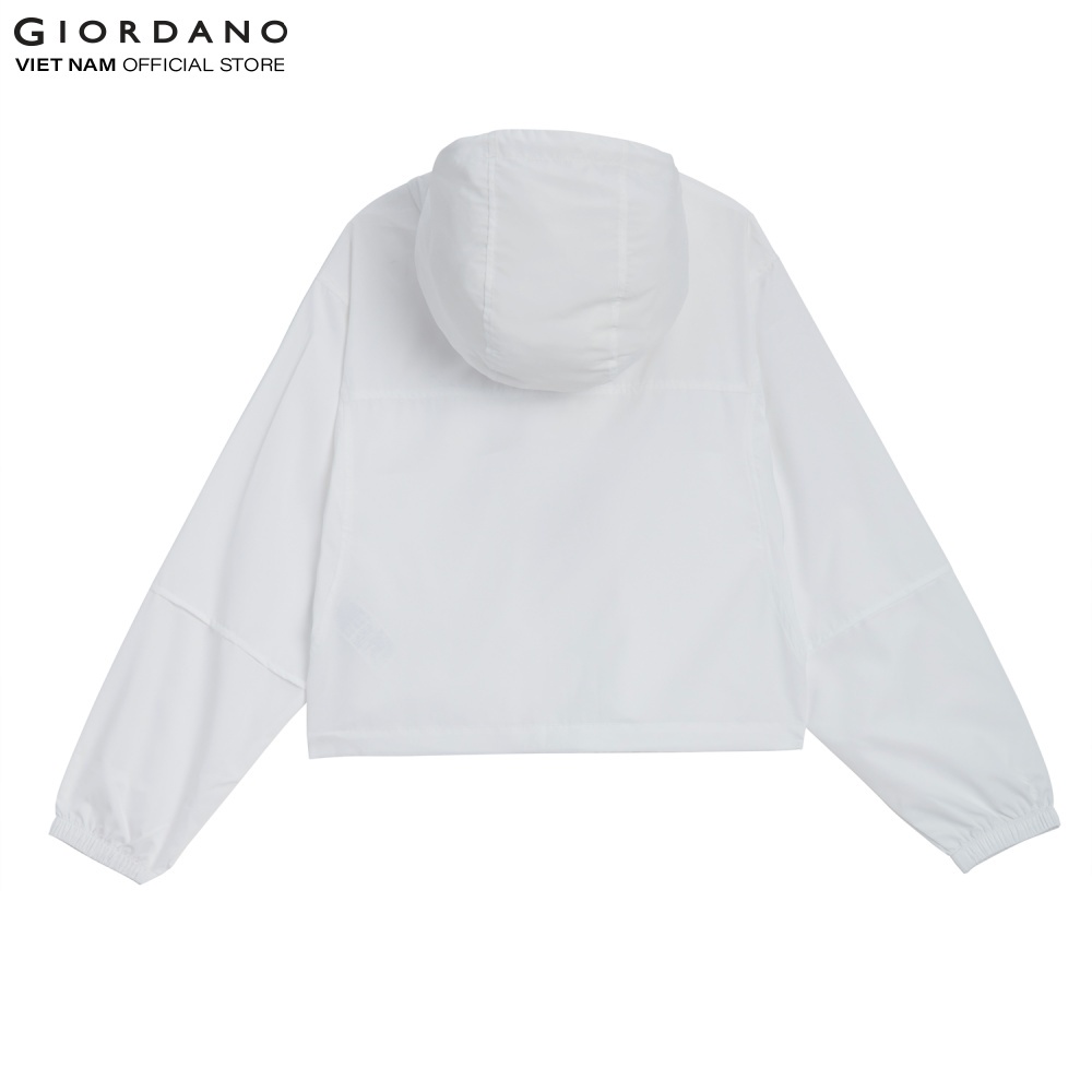 Áo Khoác Gió Nữ Windbreaker Giordano 05372003