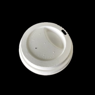 50 cái Nắp giấy bằng bã mía cho ly 12oz/16oz