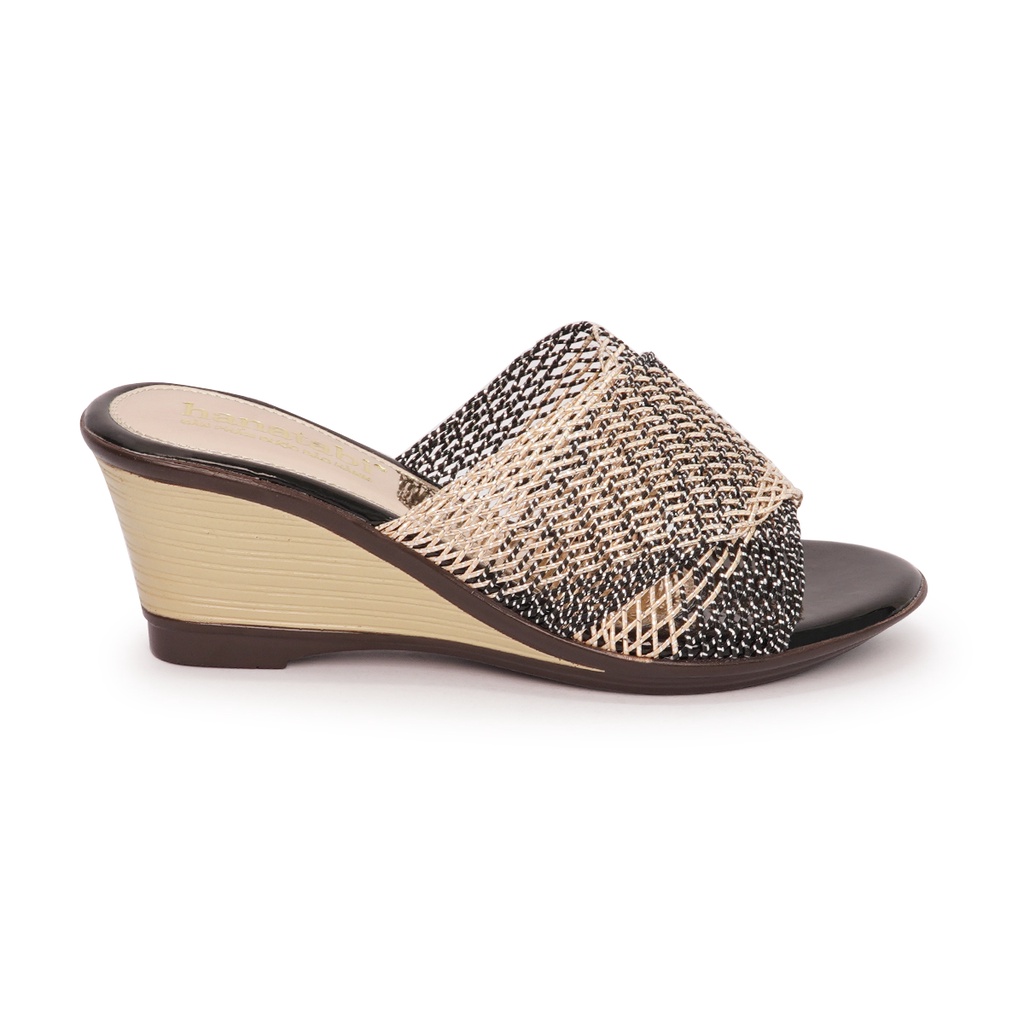 Dép Lưới Nữ Đế Xuồng Cao 7cm Mã HNDEL7F795