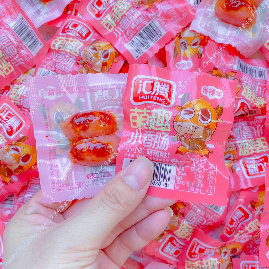 Xúc Xích Đầu Bò Mini Ăn Liền