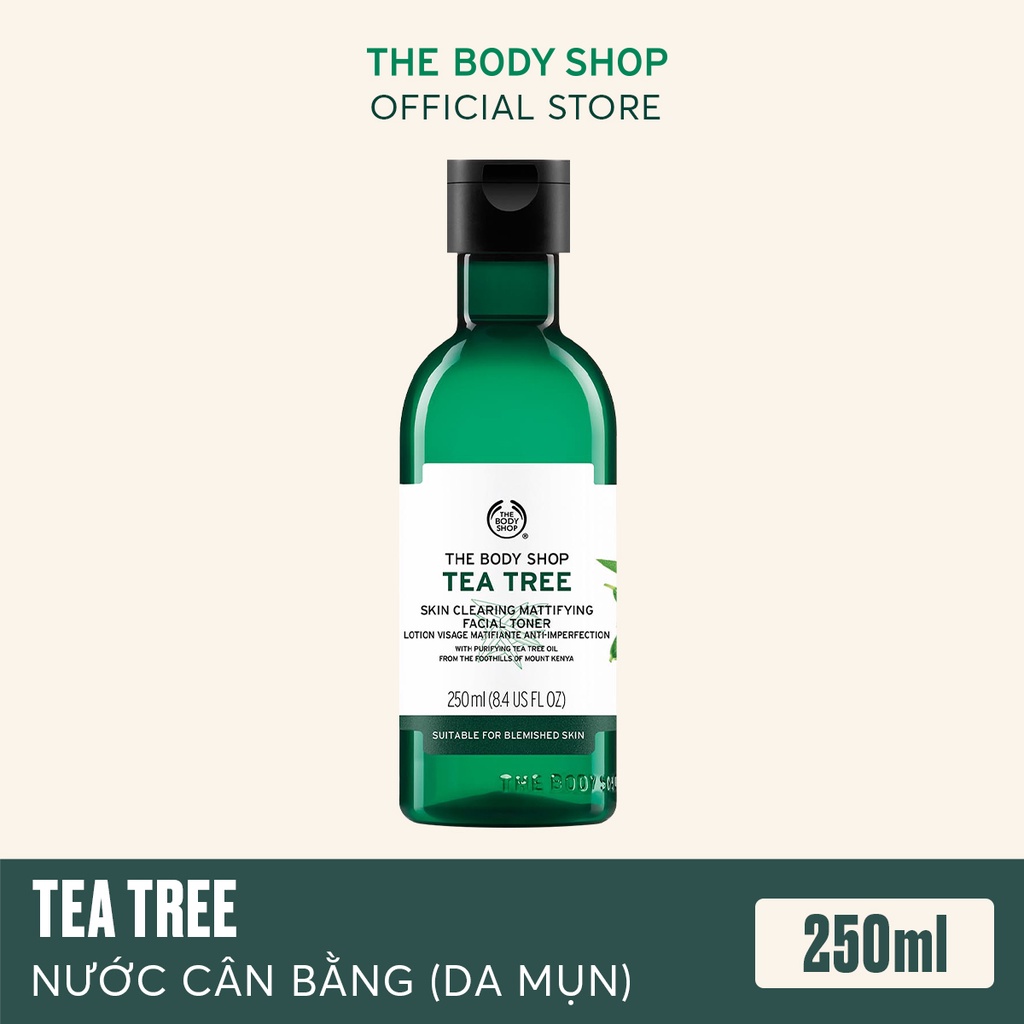 Nước cân bằng cho da mụn The Body Shop Tea Tree Skin Clearing Toner 250ml
