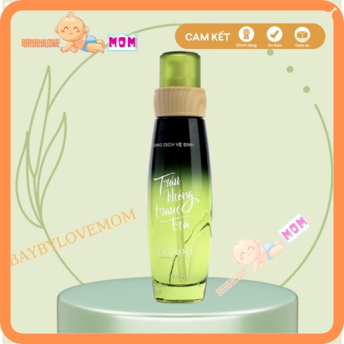 Dung dịch vệ sinh phụ nữ Lagumi Trầu Không Tràm Trà 100% thiên nhiên-An toàn Mẹ Bầu