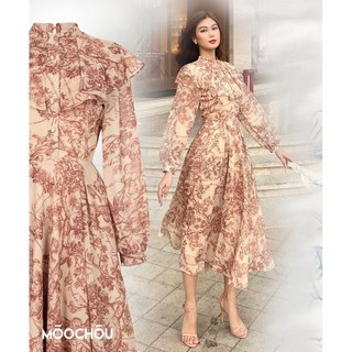 ĐẦM DÀI CỔ ĐIỂN ANDREA DRESS-MOOCHOU