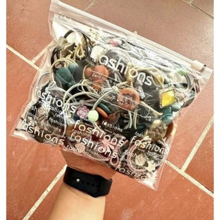 Set 50 thun cột tóc cute