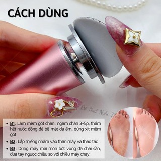 Miếng chà gót chân set 60 miếng Nghi Thảo