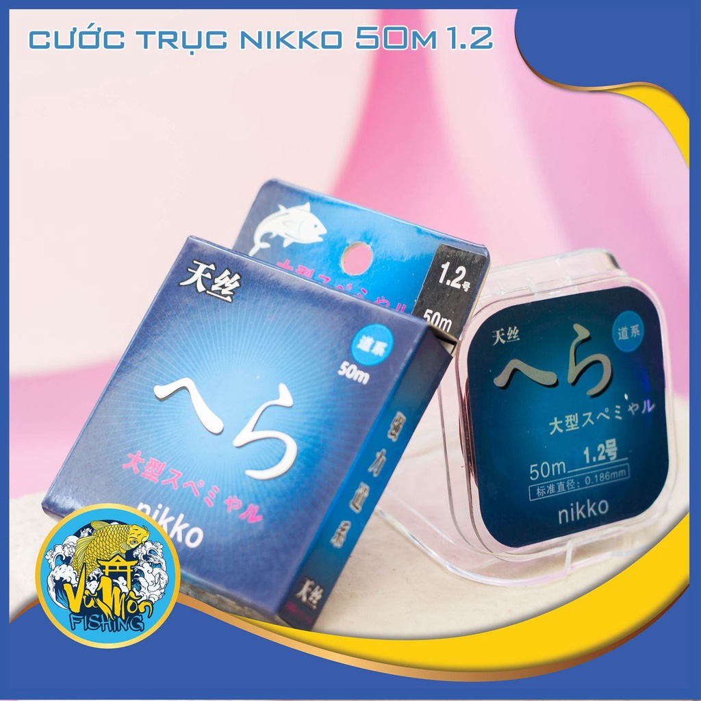Dây câu cước trục Nikko cao cấp - Vũ Môn Ninh Bình
