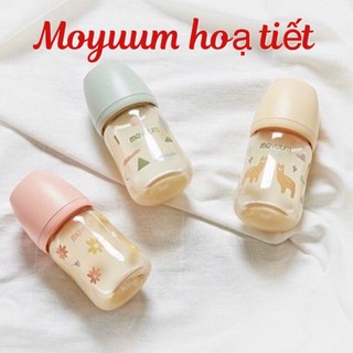 Tem Công Ty- Bình Sữa Moyuum trơn, Moyuum lạc đà 170ml 270ml chính hãng Hàn Quốc