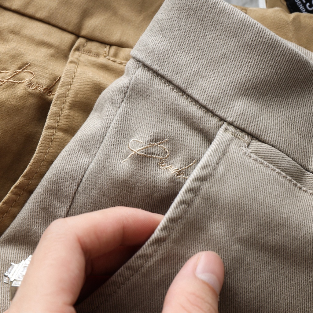 Quần kaki nam trơn PUNDO kiểu dáng dài chất kaki cao cấp co dãn nhẹ phong cách trẻ trung QDPD49