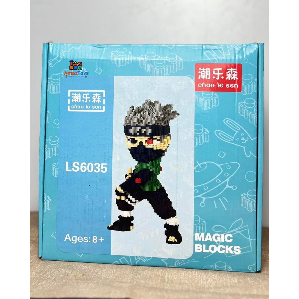 Bộ xếp hình Lego Kakashi cao 38cm - Có tặng búa - Amaz Toy