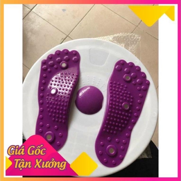 ĐĨA XOAY EO GIỮ DÁNG HÌNH BÀN CHÂN[GIÁ BÁN SỈ]