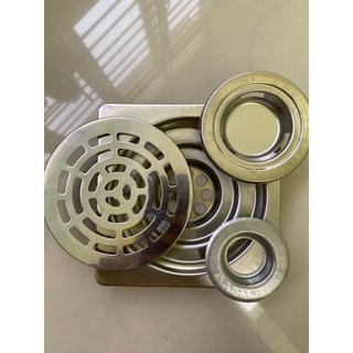 Hố ga phi 60 size 15*15 - phễu thoát sàn inox - Lọc rác chống mùi hôi #hoga #luotrac