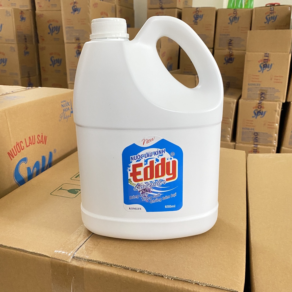 Nước lau kính đa năng EDDY 3800ml xịt đa năn mọi bề mặt từ mặt kính, mặt bếp, mặt gỗ