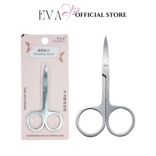 [Rẻ vô địch] Kéo Cắt Tỉa Lông Mi Gỉa, Lông Mày, Mũi Bằng Thép Không Gỉ B015