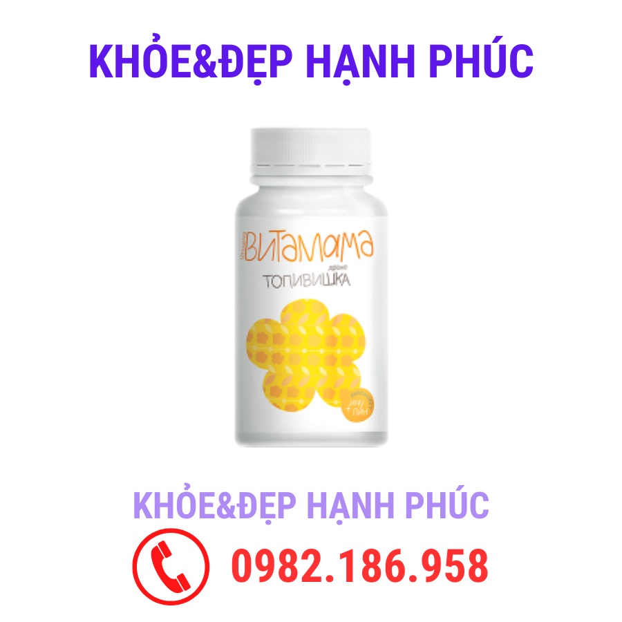 Thực phẩm bảo vệ sức khỏe VitaMama Siberian immunity sweets - 400 viên/lọ