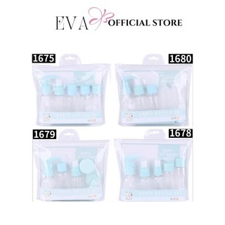 Set 9 Món Lọ Chiết Mỹ Phẩm 50ml, 40ml Mang Đi  Du Lịch