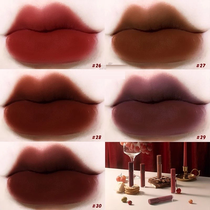 Son kem lì, son rượu Hàn Quốc Romand New Zero Velvet Tint 5g