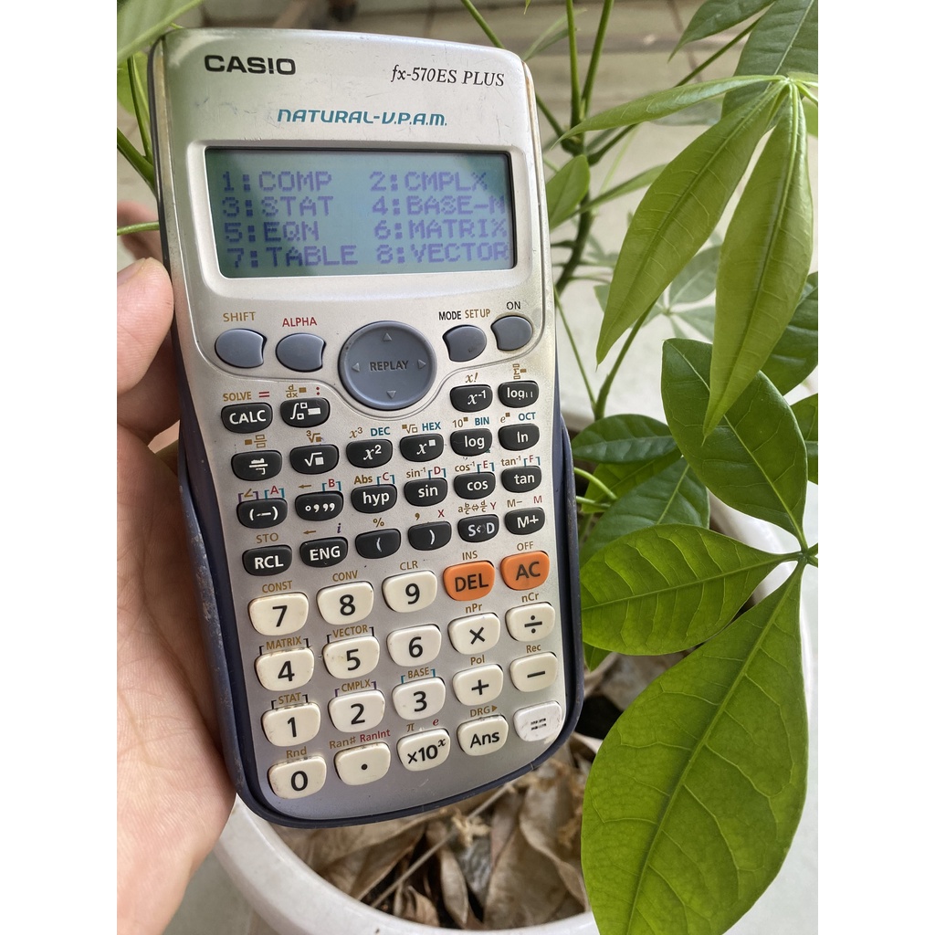 Máy tính học sinh Casio FX-570es plus chính hãng (2nd hand)