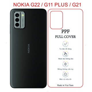 Miếng Dán dẻo PPF mặt lưng dành cho NOKIA G22 / G21 / G11 plus, Bảo vệ máy chóng trầy xước toàn diện...