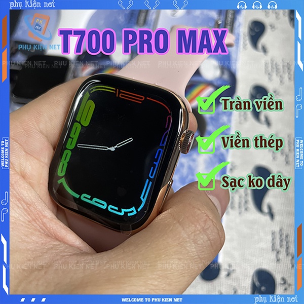 Đồng Hồ Điện Tử Thông Minh Watch T800 Promax Màn Hình Màu Kiểu Dáng Thể Thao