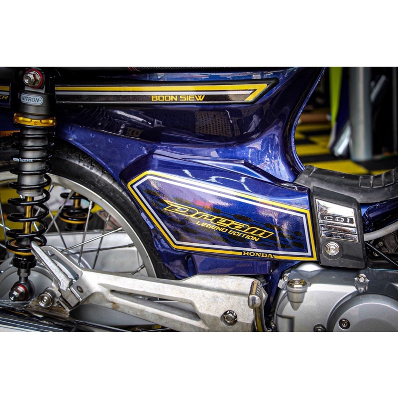 Tem dream cho xe xanh