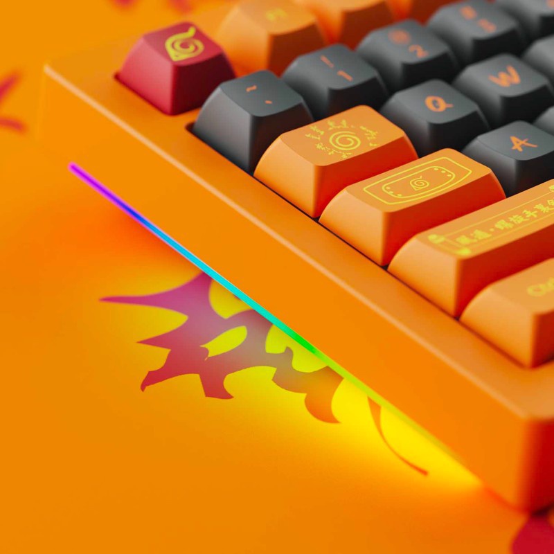 Bàn phím cơ AKKO 5075B Plus Naruto  -Bảo hành 12 tháng