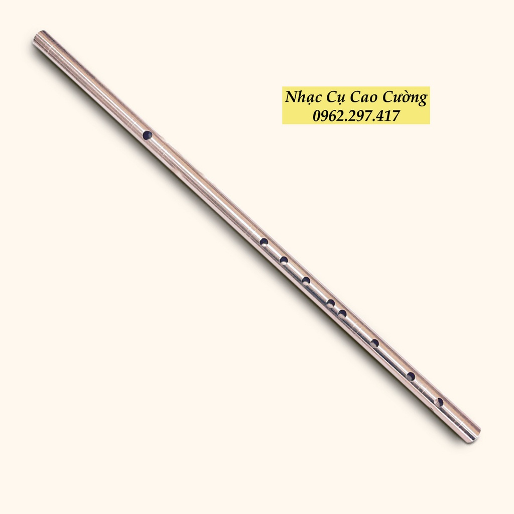 Sáo Inox Cao Cấp Tone C5 Âm Chuẩn Nhạc Cụ Cao Cường