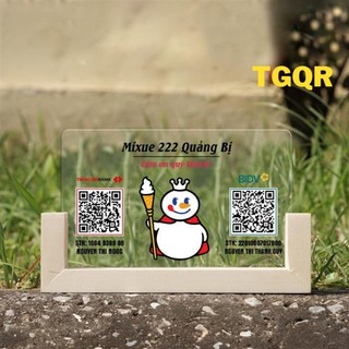 Bảng in mã Qr code in theo yêu cầu