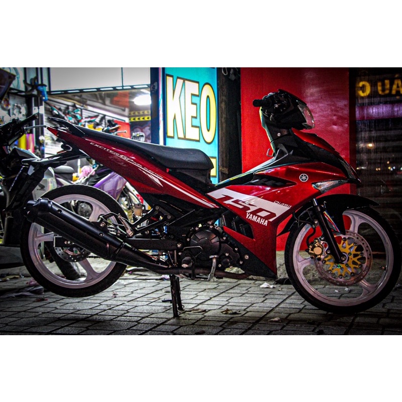 Tem exciter 150 đỏ candy