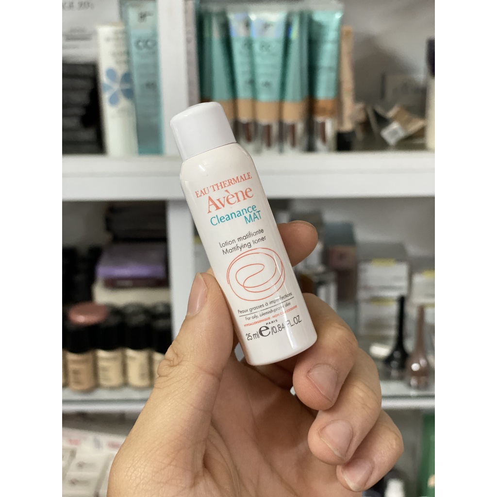 Nước hoa hồng cho da nhờn mụn Avène Cleanance Mat Toner 25ml