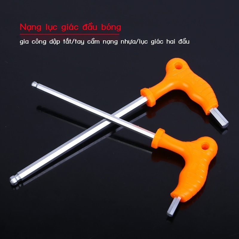Các nhà sản xuất Ningbo bán buôn nạng tay cầm bằng nhựa hình lục giác bên trong 40CRT loại mở rộng đầu bóng bộ
