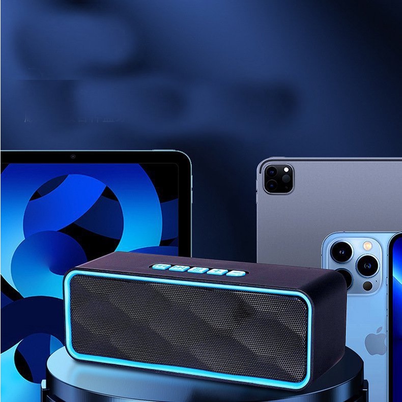 Bộ Loa Bluetooth Mini Nghe Nhạc Không Dây Nhỏ Gọn Đa Năng Dùng Được Usb Thẻ Nhớ Loa hay SC211