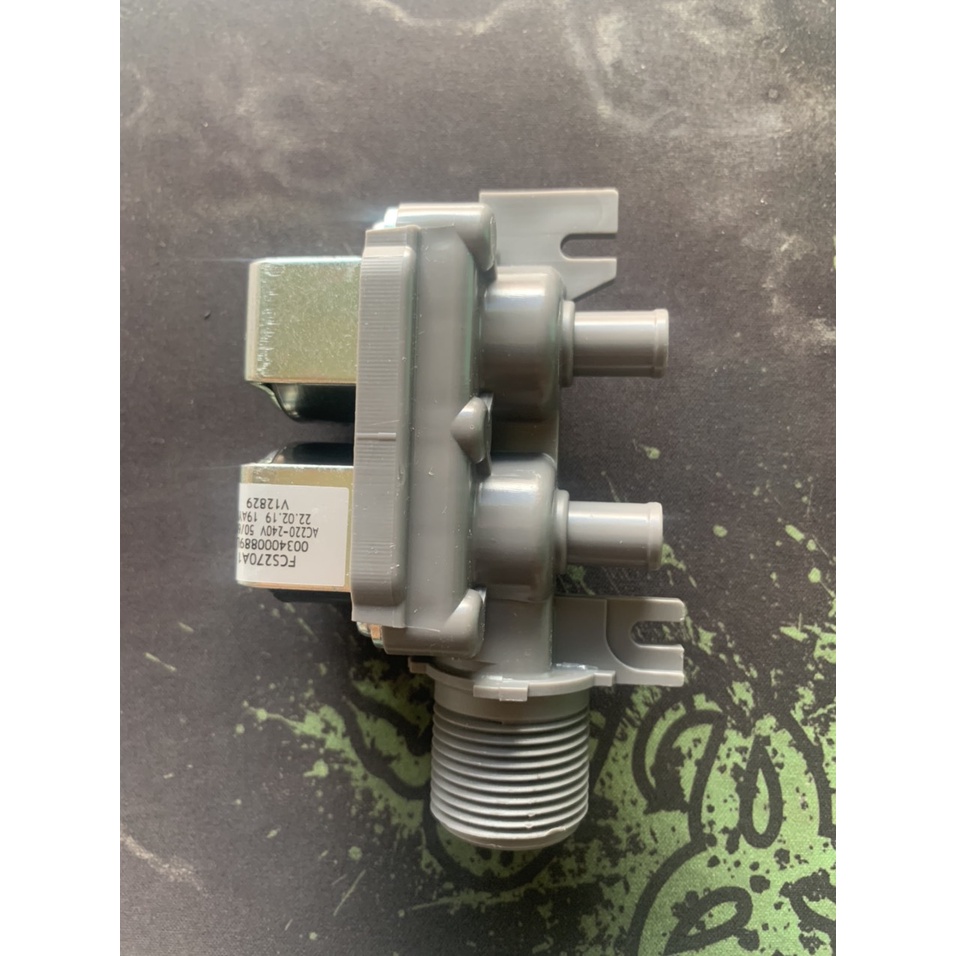 Van cấp đôi máy giặt Aqua - Van cấp nước máy giặt Aqua cửa ngang, lồng trước