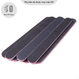 Cây chà nhám cạnh da thuộc phụ kiện làm đồ da thủ công túi xách bóp handmade diy
