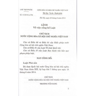 Sách - Luật Phá sản (Hiện hành)