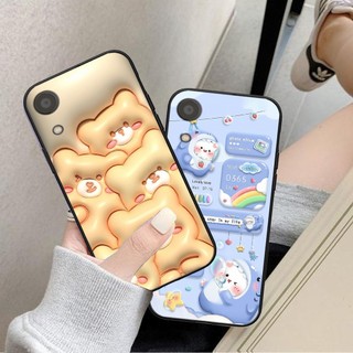 Ốp lưng Samsung A03 core / A04 core in phẳng hình gấu hot trend cute