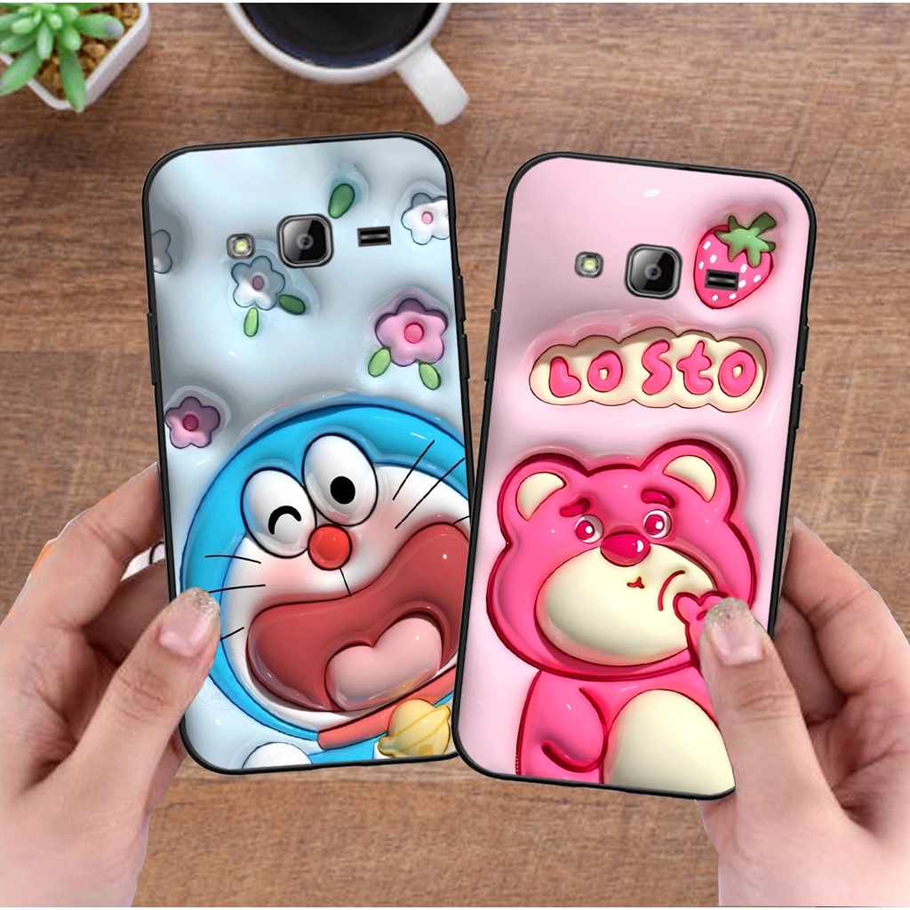 Ốp lưng Samsung J5 / J7 2016 / J3 2016 / J510 / J710  in phẳng hình gấu hot trend cute