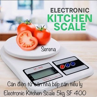 Cân điện tử cân nhà bếp cân tiểu ly Electronic Kitchen Scale 5kg SF 400