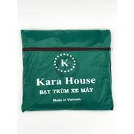 Bạt trùm xe máy kara house ( 60 x 2m1) vải dù chống nước cao cấp che mưa che nắng