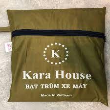 Bạt trùm xe máy kara house ( 60 x 2m1) vải dù chống nước cao cấp che mưa che nắng