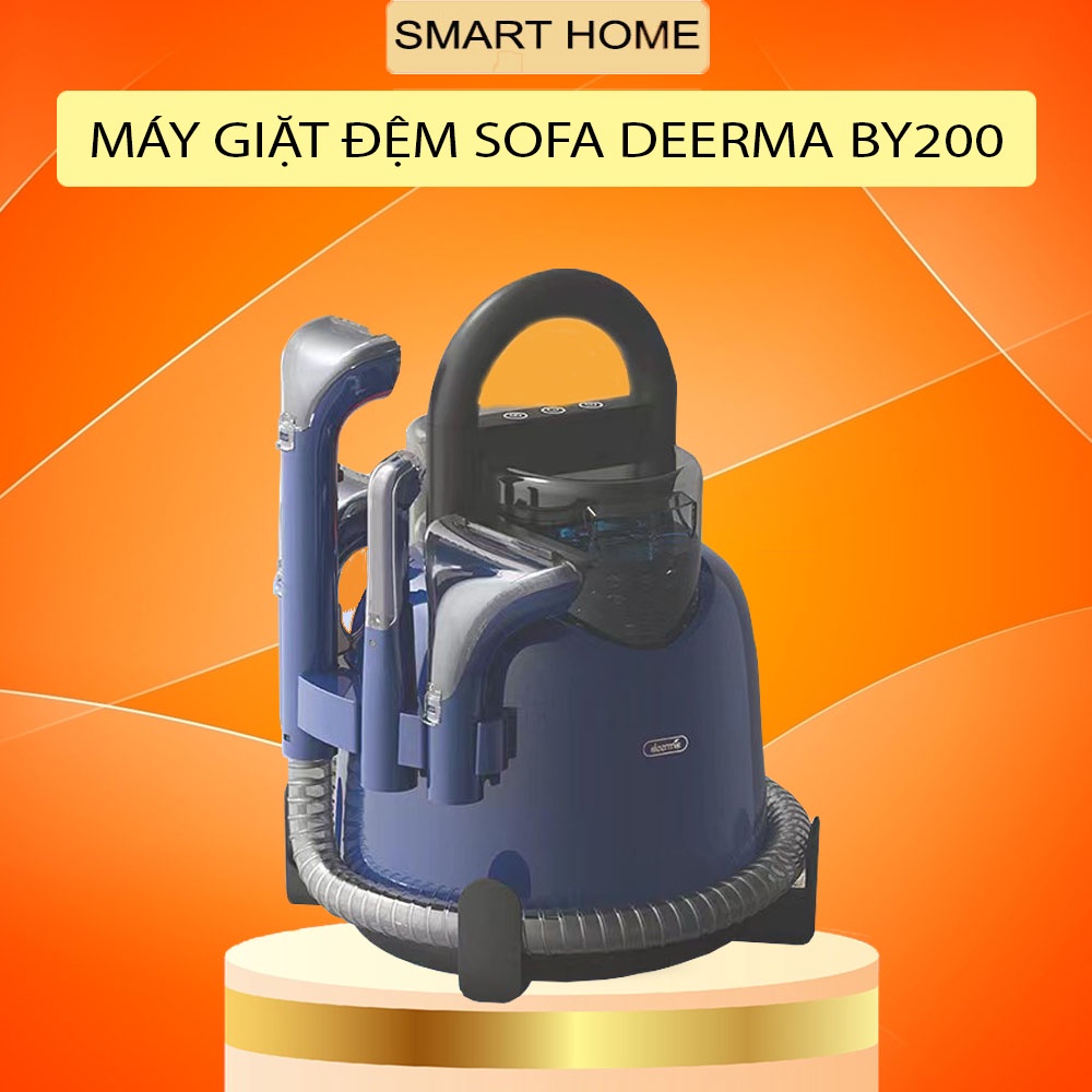 Máy giặt cầm tay Deerma BY200 bản nâng cấp đa năng chính hãng vệ sinh chăn ga gối nệm, rèm, sofa, th