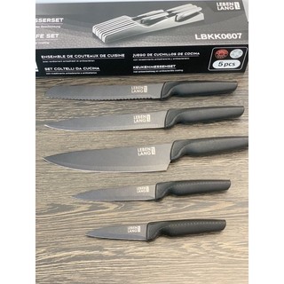 Bộ dao nhà bếp lebenlang lbkk0607 gồm 5 món