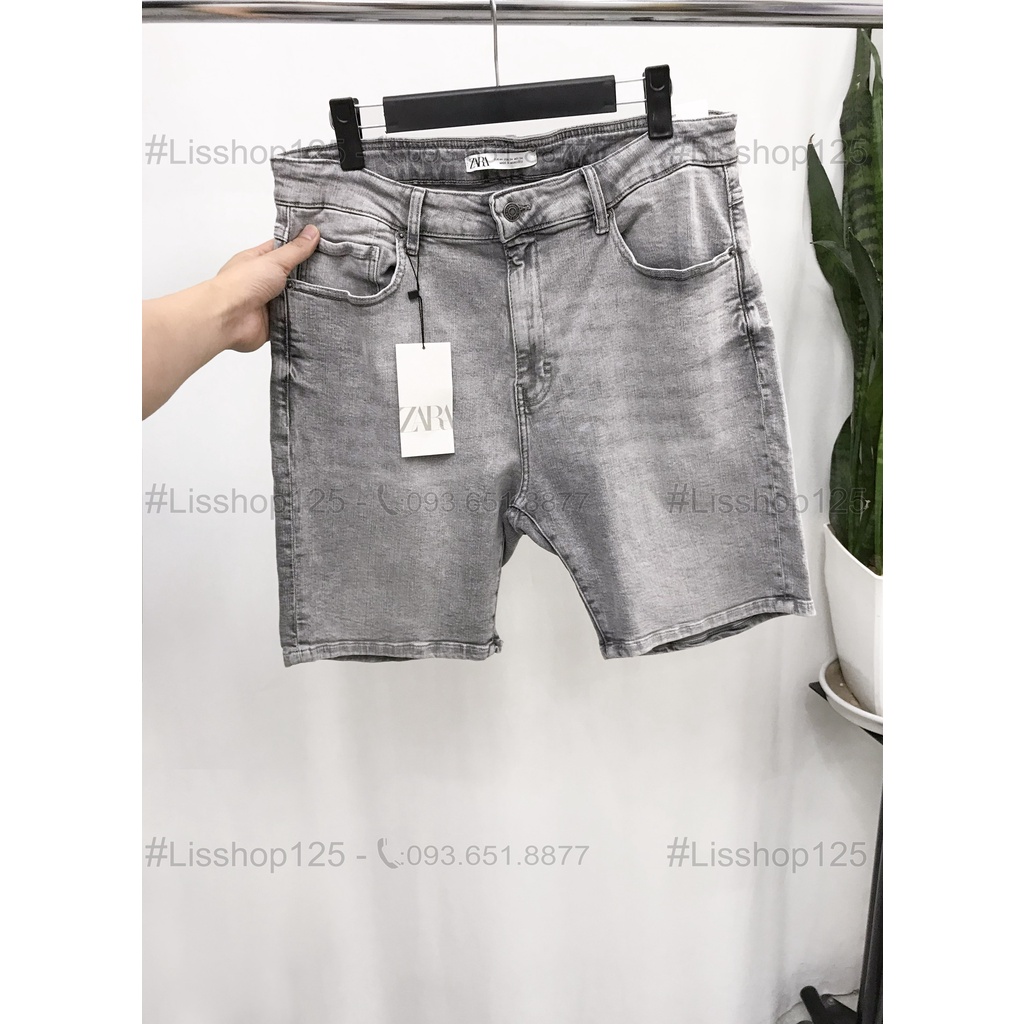 Quần Short Bò Nam ZARA Authentic Basic