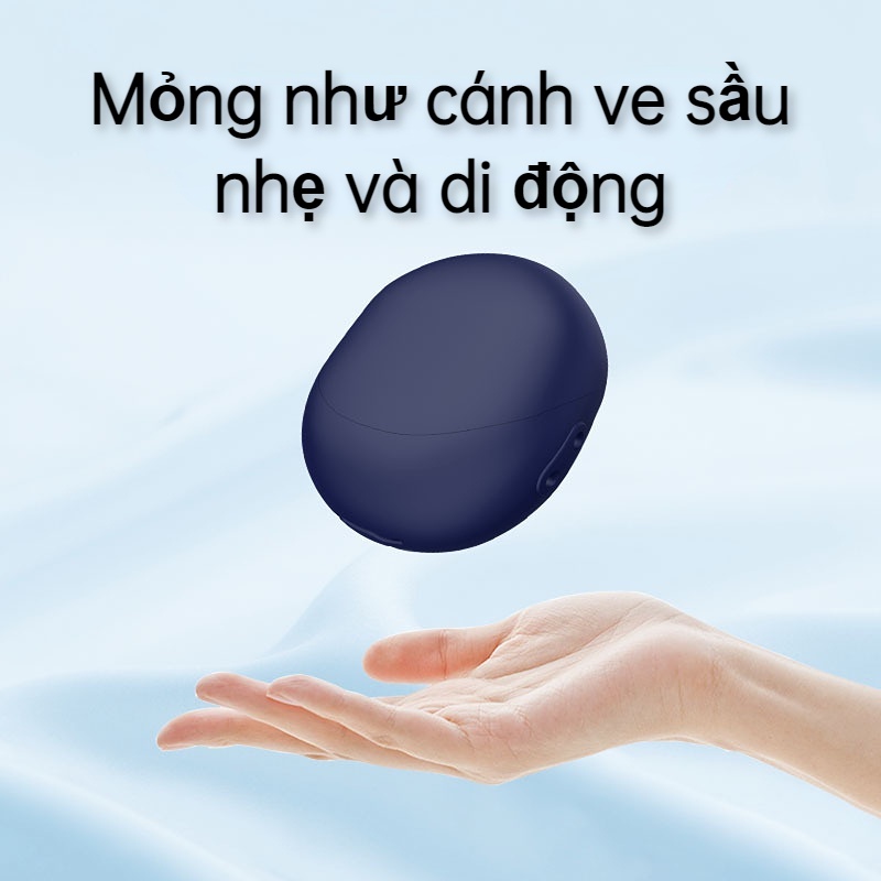 Vỏ Silicone Mềm Bảo Vệ Hộp Sạc Tai Nghe Không Dây Kèm Dây Đeo Cho Oppo Enco Air 3