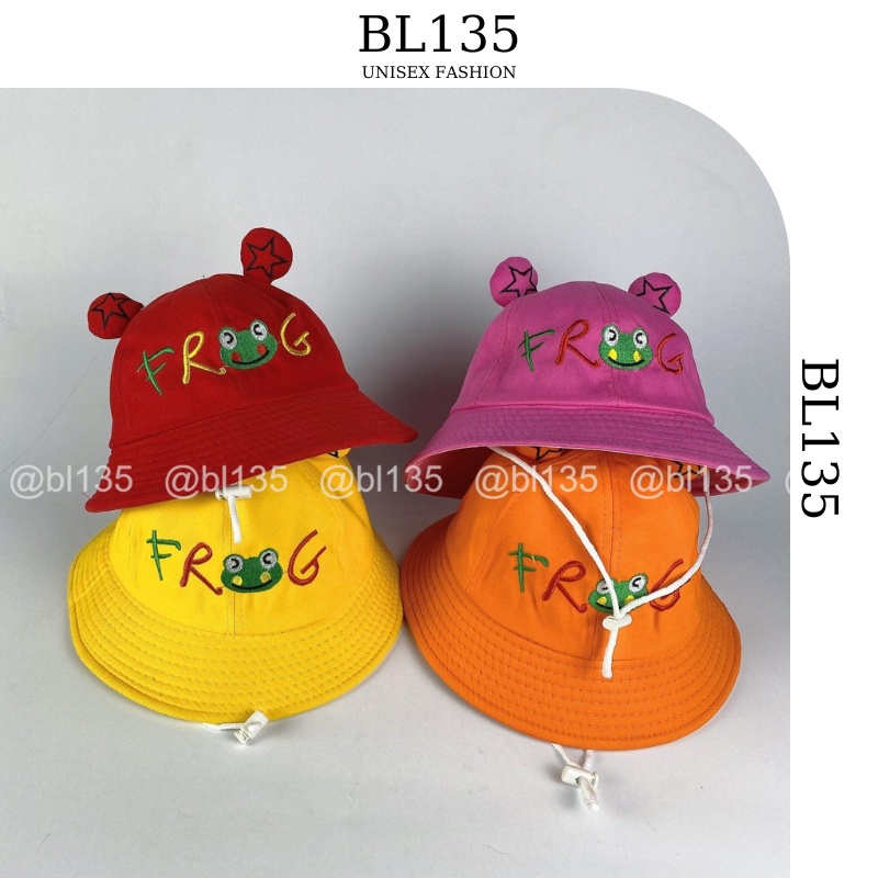 vòng đầu 54cm thiết kế dây quay thêu chữ FROG - BL135
