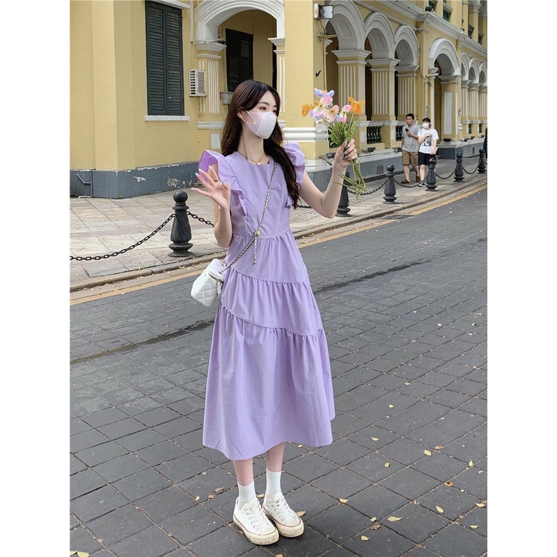 Đầm babydoll cánh tiên dáng dài bồng bềnh ngọt ngào xinh xắn